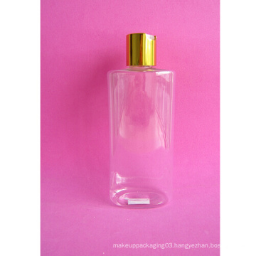 250ml rectangle PET bottle with metallised disc-on cap